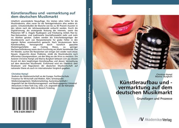 Produktbild: K&uuml;nstleraufbau und -vermarktung auf dem deutschen Musikmarkt