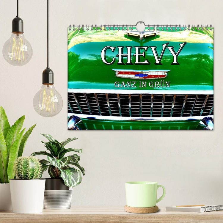 Produktbild: CHEVY - Ganz in Gr&uuml;n (Wandkalender 2026 DIN A4 quer), CALVENDO Monatskalender