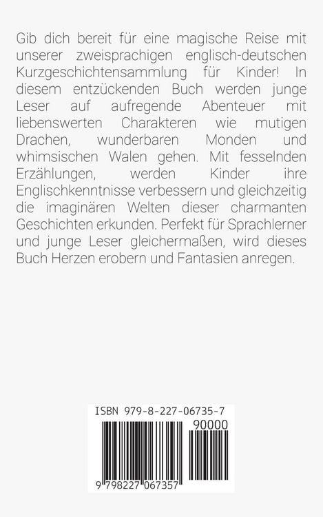 Produktbild: Zauberhafte Geschichten in Englisch und Deutsch