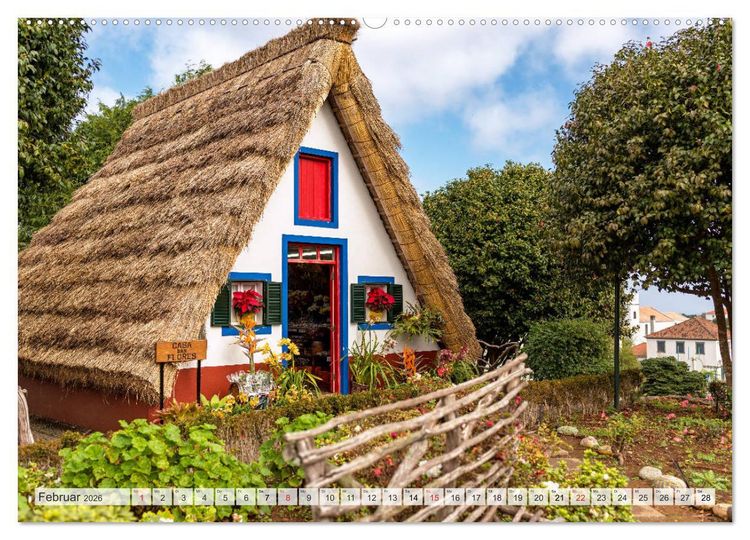 Produktbild: Madeira - eine Rundreise (Wandkalender 2026 DIN A2 quer), CALVENDO Monatskalender