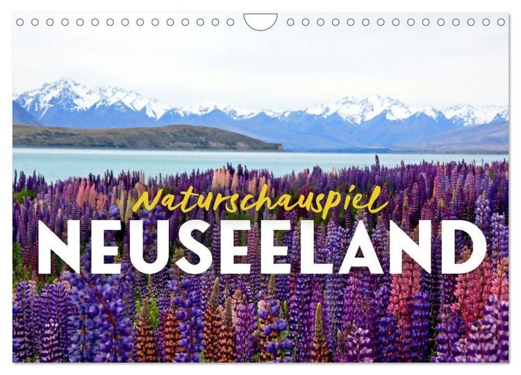 Produktbild: Naturschauspiel Neuseeland (Wandkalender 2027 DIN A4 quer), CALVENDO Monatskalender