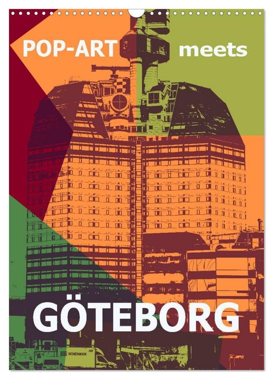 Produktbild: POP-ART meets G&ouml;teborg (Wandkalender 2026 DIN A3 hoch), CALVENDO Monatskalender