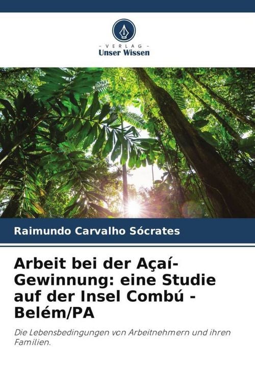 Produktbild: Arbeit bei der A&ccedil;a&iacute;-Gewinnung: eine Studie auf der Insel Comb&uacute; - Bel&eacute;m/PA