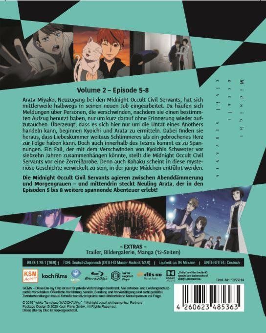Produktbild: Midnight Occult Civil Servants - Volume 2 (Ep. 5-8)