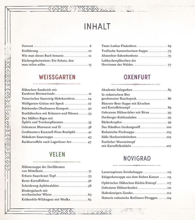 Produktbild: The Witcher: Das offizielle Kochbuch
