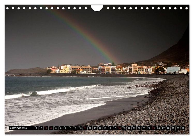 Produktbild: La Gomera - Valle Gran Rey (Wandkalender 2026 DIN A4 quer), CALVENDO Monatskalender