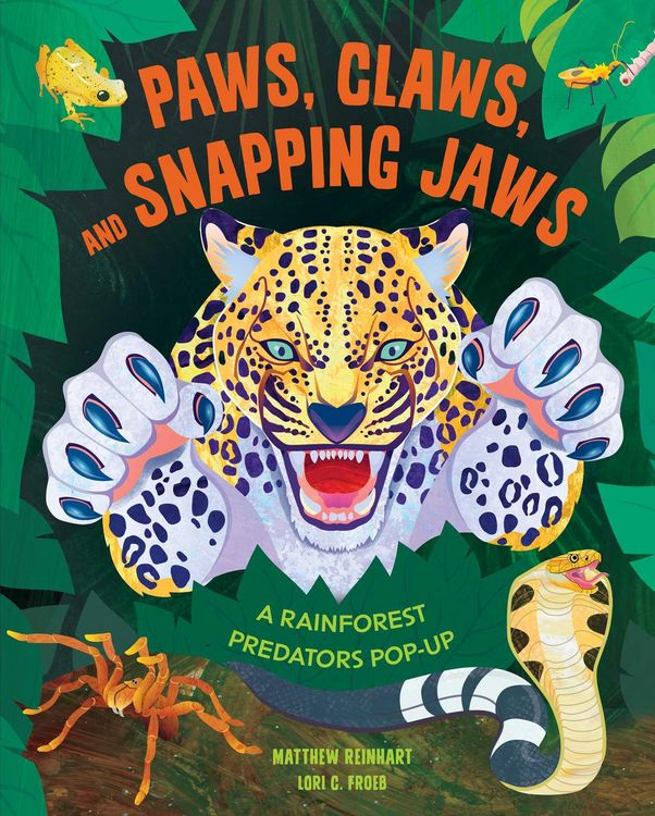 Produktbild: Paws, Claws, and Snapping Jaws Pop-Up Book (Reinhart Pop-Up Studio)