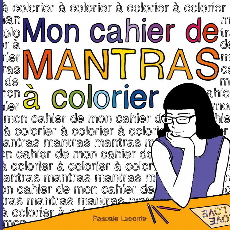 Produktbild: Mon cahier de Mantras &agrave; colorier