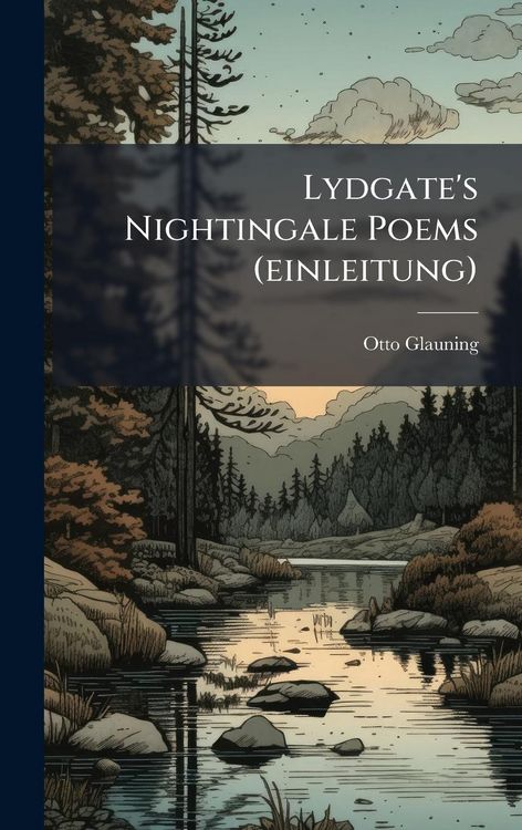 Produktbild: Lydgate's Nightingale Poems (einleitung)