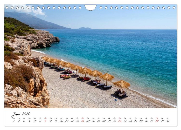 Produktbild: Str&auml;nde der Welt (Wandkalender 2026 DIN A4 quer), CALVENDO Monatskalender