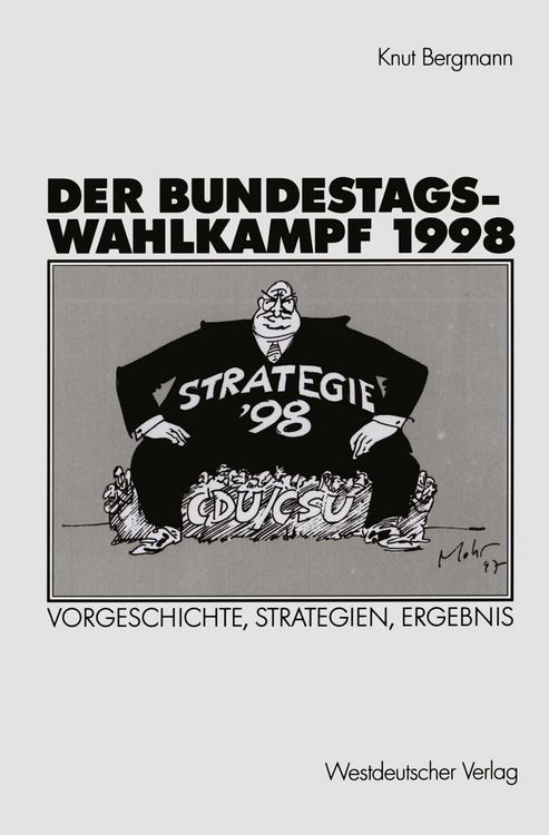 Produktbild: Der Bundestagswahlkampf 1998