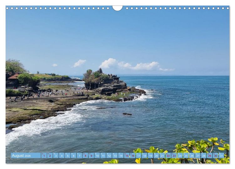 Produktbild: Bali - G&ouml;tterinsel (Wandkalender 2026 DIN A3 quer), CALVENDO Monatskalender