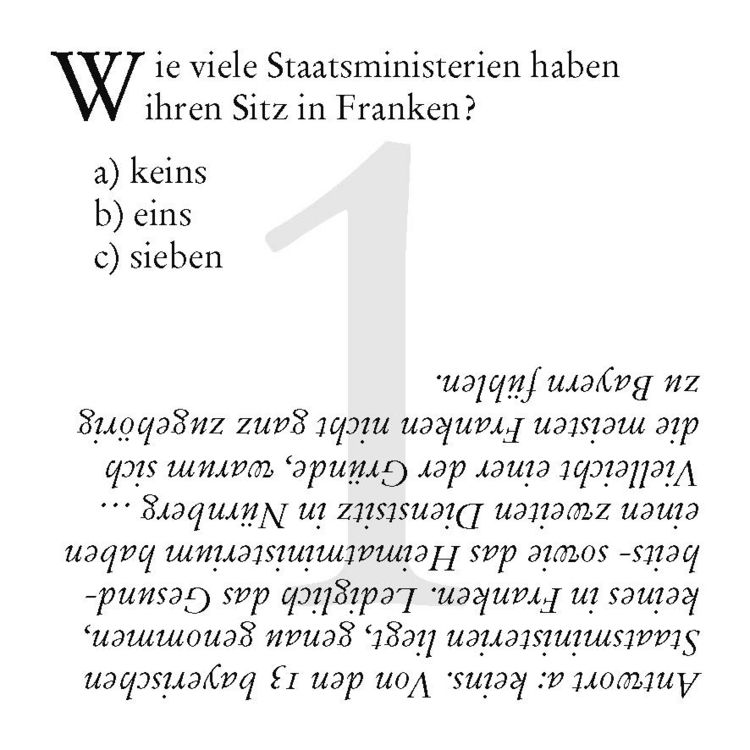 Produktbild: Franken-Quiz