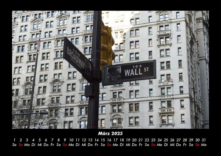 Produktbild: New York 2025 Fotokalender DIN A3