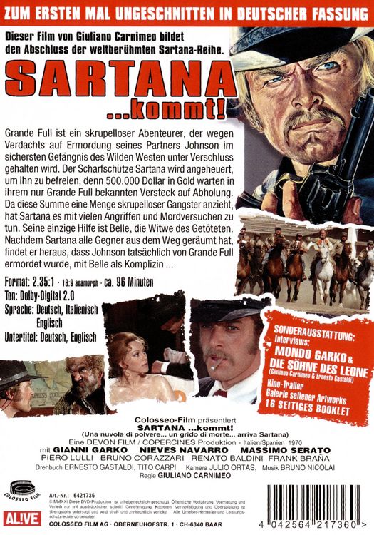 Produktbild: Sartana kommt (uncut)