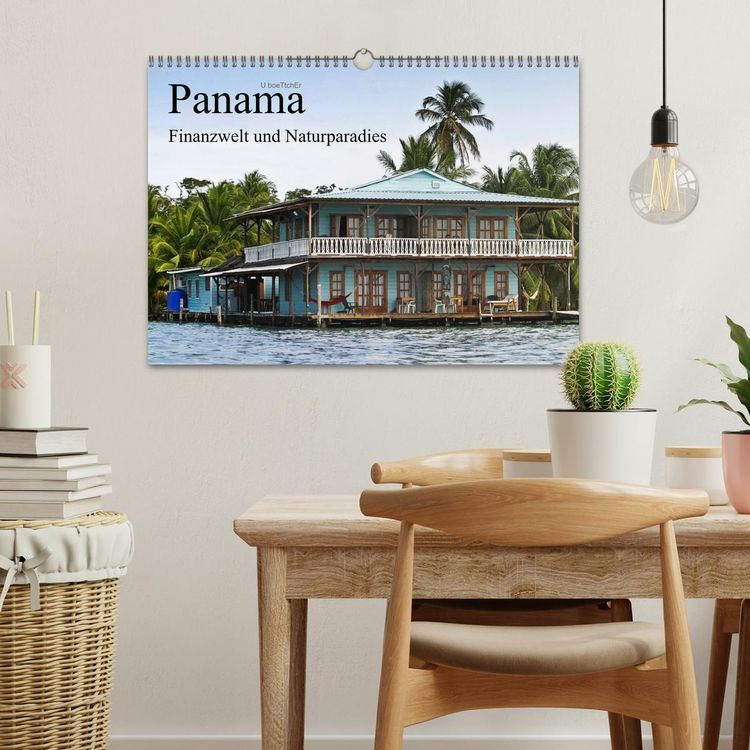 Produktbild: Panama - Finanzwelt und Naturparadies (Wandkalender 2026 DIN A3 quer), CALVENDO Monatskalender