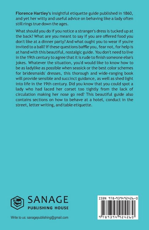 Produktbild: The Ladies Book of Etiquette and Manual of Politeness