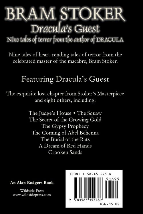 Produktbild: Dracula's Guest by Bram Stoker, Fiction, Horror, Short Stories