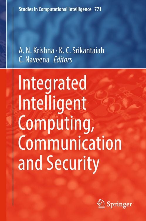 Produktbild: Integrated Intelligent Computing, Communication and Security