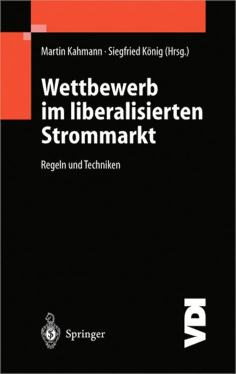 Produktbild: Wettbewerb im liberalisierten Strommarkt