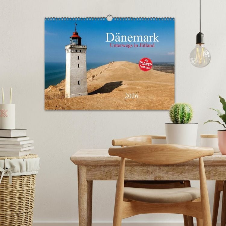 Produktbild: D&auml;nemark &ndash; Unterwegs in J&uuml;tland 2026 (Wandkalender 2026 DIN A3 quer), CALVENDO Monatskalender