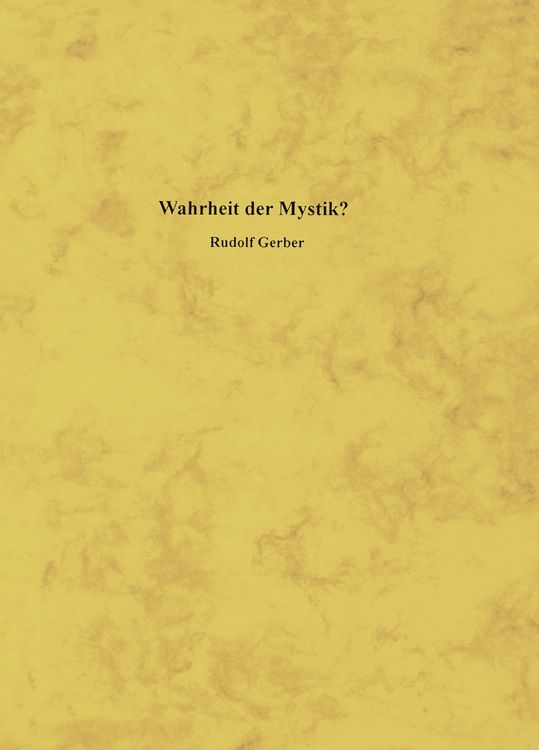 Produktbild: Wahrheit der Mystik?