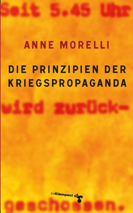 Produktbild: Die Prinzipien der Kriegspropaganda