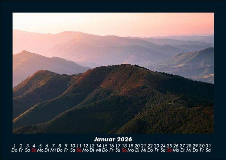 Produktbild: Berglandschaften 2026 Fotokalender DIN A5