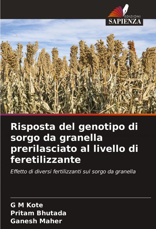 Produktbild: Risposta del genotipo di sorgo da granella prerilasciato al livello di feretilizzante