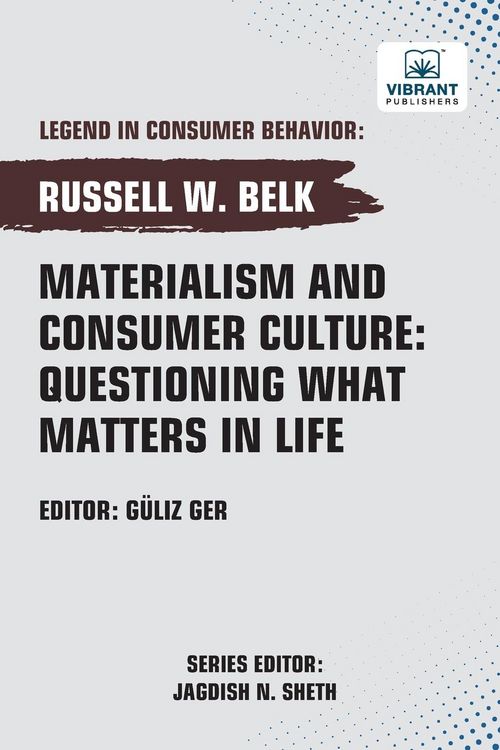 Produktbild: Materialism and Consumer Culture