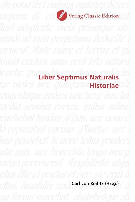 Produktbild: Liber Septimus Naturalis Historiae