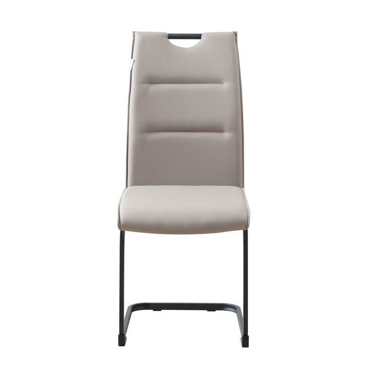 Produktbild: HTI-Living Schwingstuhl 2er Set PU cappuccino DannyP Freischwinger Esszimmerstuhl Kunstleder