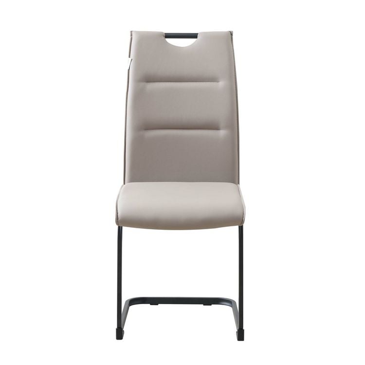 Produktbild: HTI-Living Schwingstuhl 4er Set PU cappuccino DannyP Freischwinger Esszimmerstuhl Kunstleder