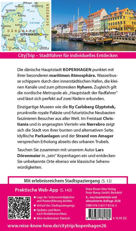 Produktbild: Reise Know-How CityTrip Kopenhagen