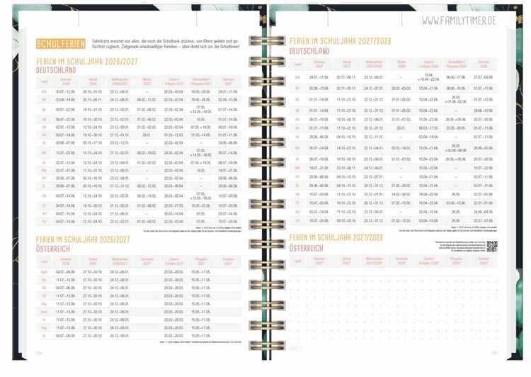 Produktbild: Family-Timer 26/27 17 Monate sort.(3)