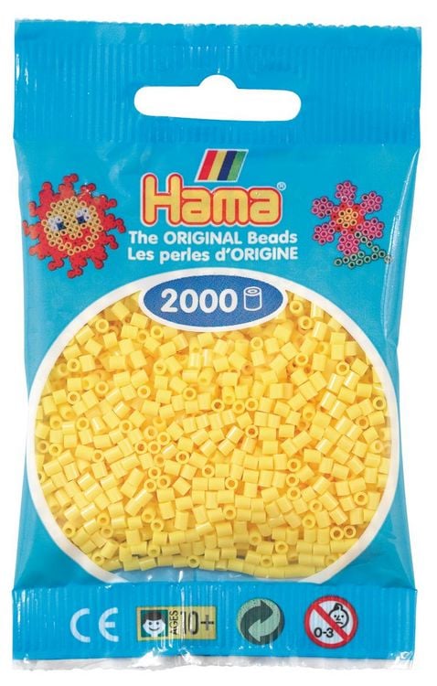 Produktbild: Mini-Perlen, 2000St. Gelb
