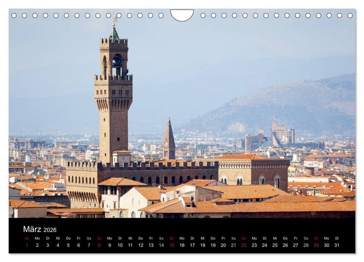 Produktbild: Florenz (Wandkalender 2026 DIN A4 quer), CALVENDO Monatskalender
