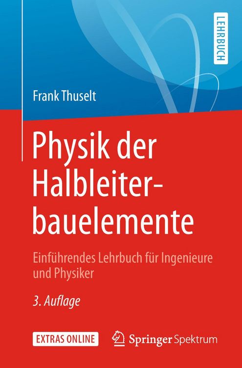 Produktbild: Physik der Halbleiterbauelemente