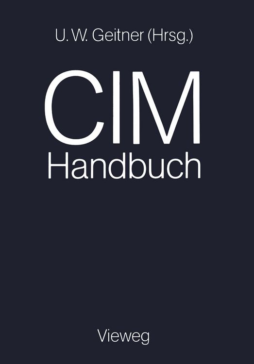 Produktbild: CIM-Handbuch