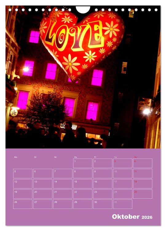 Produktbild: London London (Wandkalender 2026 DIN A4 hoch), CALVENDO Monatskalender
