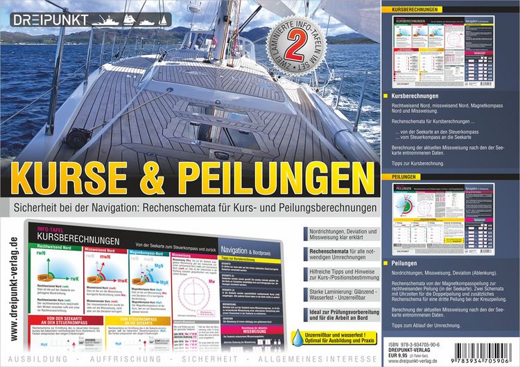 Produktbild: Schulze, M: Tafel-Set Kurse und Peilungen