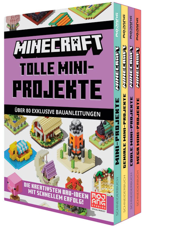 Produktbild: Minecraft Tolle Mini-Projekte (Schuber)