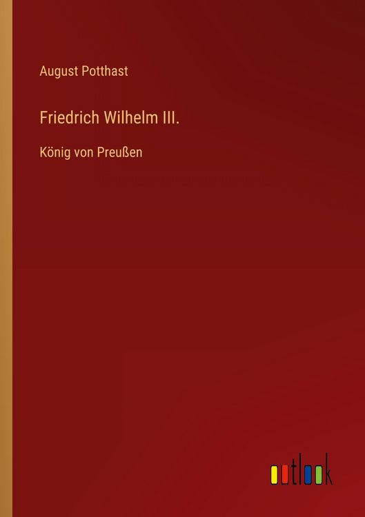 Produktbild: Friedrich Wilhelm III.