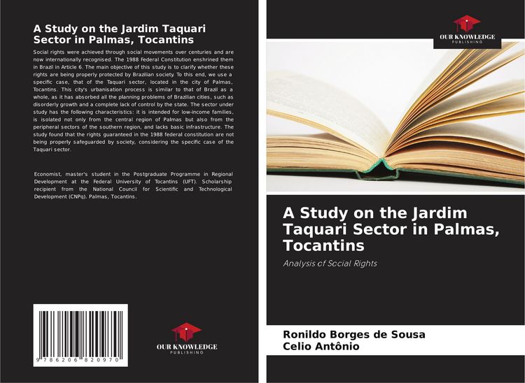 Produktbild: A Study on the Jardim Taquari Sector in Palmas, Tocantins