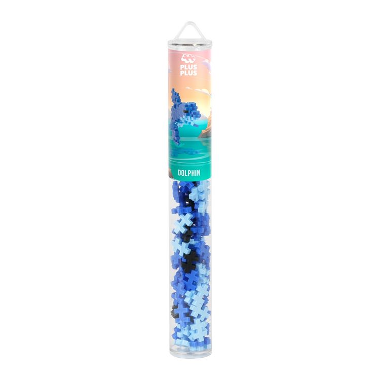 Produktbild: PLUS PLUS - 100 Kreativ Bausteine Delfin