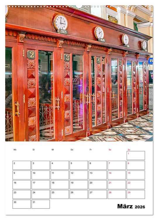 Produktbild: Ho-Chi-Minh-Stadt - die sch&ouml;nsten Sehensw&uuml;rdigkeiten (Wandkalender 2026 DIN A2 hoch), CALVENDO Monatskalender