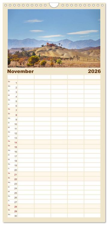 Produktbild: Familienplaner 2026 - Erlebe mit mir Lebenszeit mit 5 Spalten (Wandkalender, 21 x 45 cm) CALVENDO