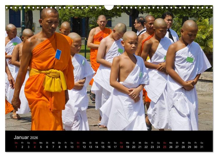 Produktbild: Sch&ouml;nes Thailand (Wandkalender 2026 DIN A3 quer), CALVENDO Monatskalender