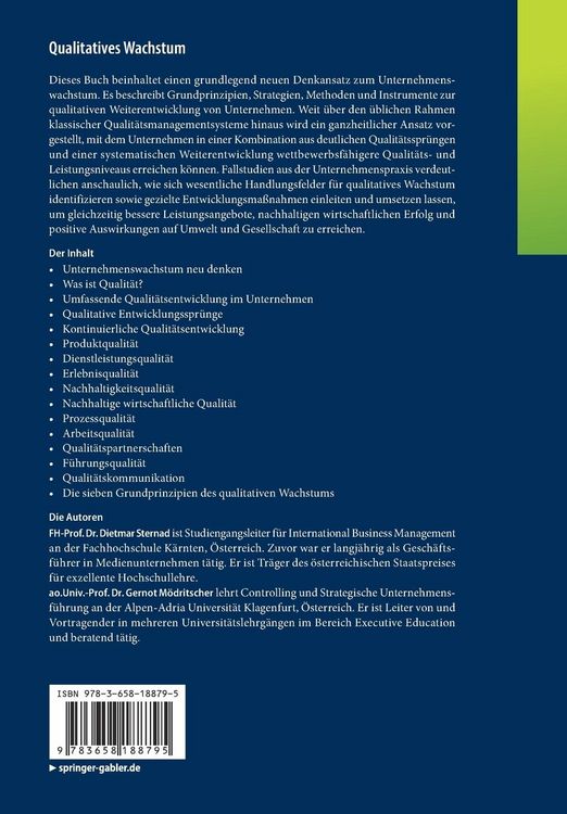Produktbild: Qualitatives Wachstum
