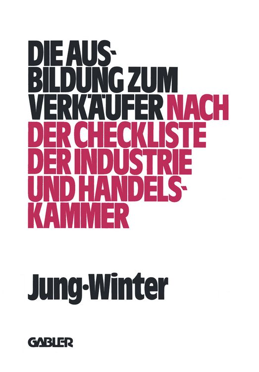 Produktbild: Die Ausbildung zum Verk&auml;ufer